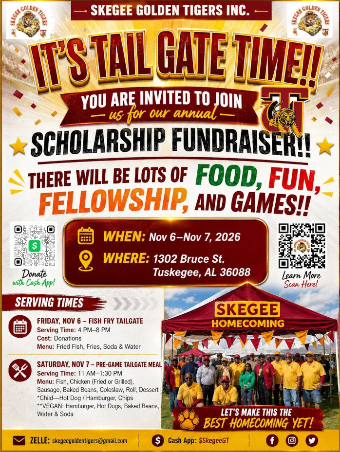 2026 Tailgate flyer